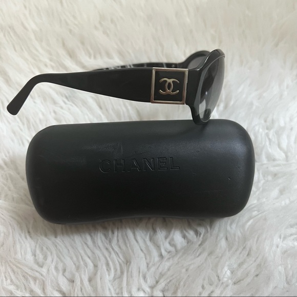 Chanel 5070 Black Sunglasses - Picture 1 of 11
